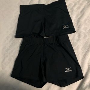 2 PAIR Mizuno shorts